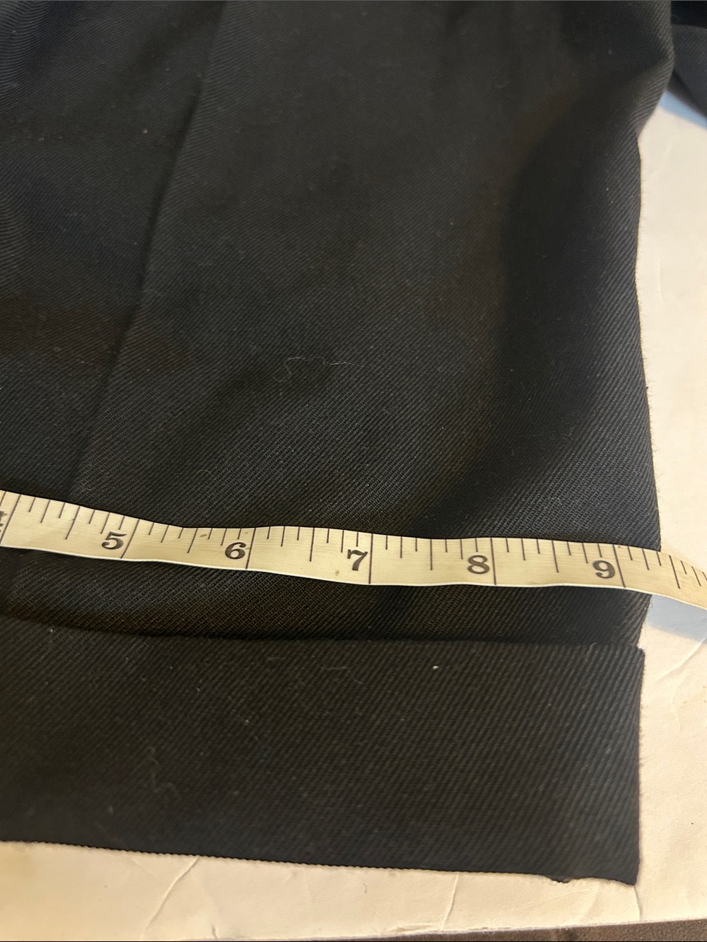Sandro Carrot Top Cropped Black Pants Cuff Wide leg gorpcore Sieny high rise - Picture 16 of 16
